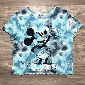 Disney - 2x - FITS A LARGE VERY NICELY - Mickey Mouse Tie Dye Shirt